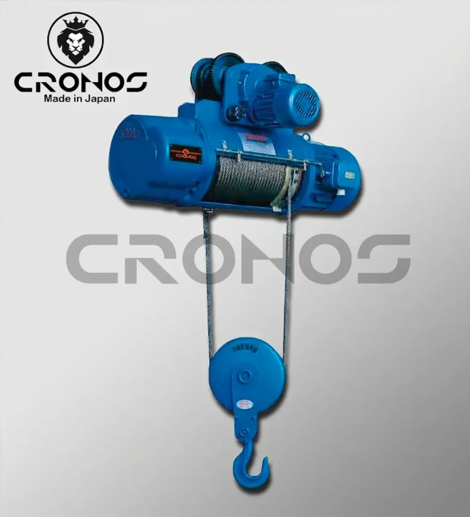talha elétrica de cabo de aço - 5 ton